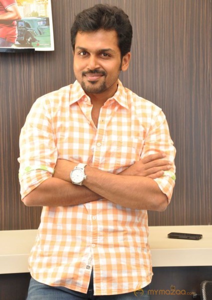 Karthi Tamil Actor Interview Photos