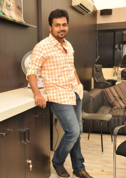 Karthi Tamil Actor Interview Photos