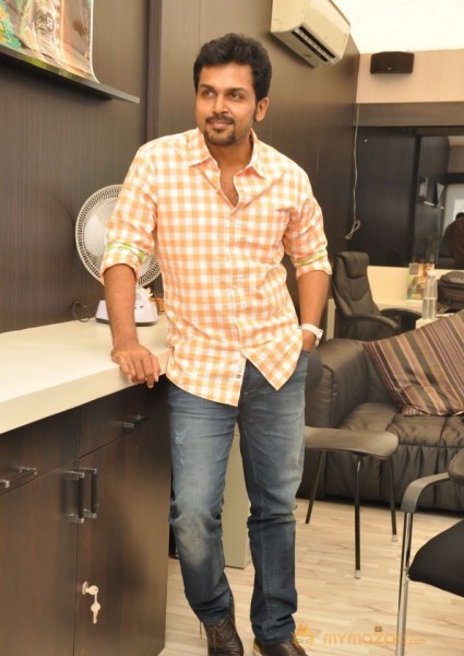 Karthi Tamil Actor Interview Photos