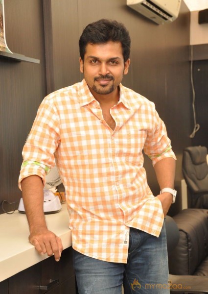 Karthi Tamil Actor Interview Photos