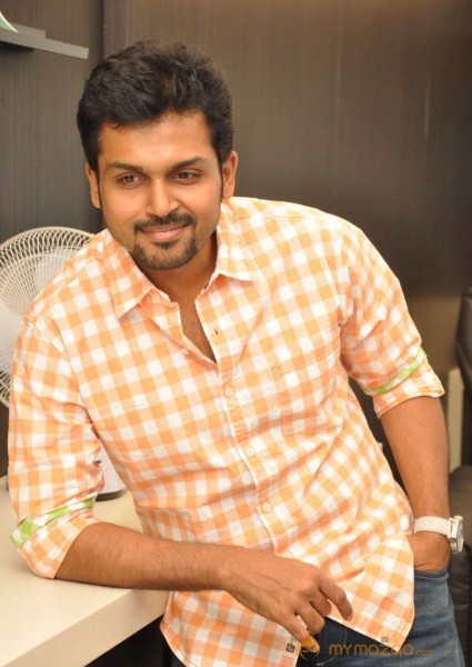 Karthi Tamil Actor Interview Photos