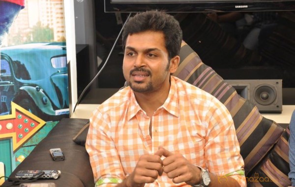 Karthi Tamil Actor Interview Photos