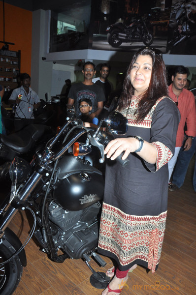 Kushboo At Harley Davidson Rally Event 