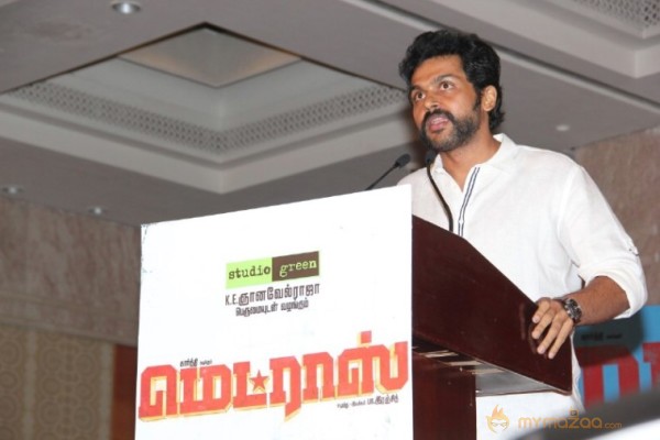 Madras Tamil Movie Audio Launch Stills