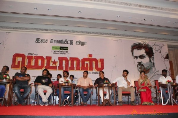 Madras Tamil Movie Audio Launch Stills