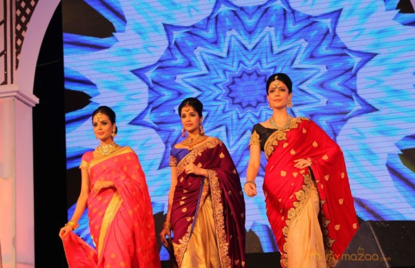 Models Saree Fashion Show Photos