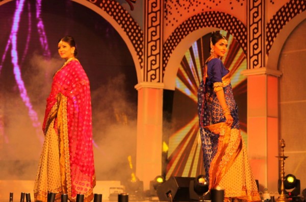 Models Saree Fashion Show Photos