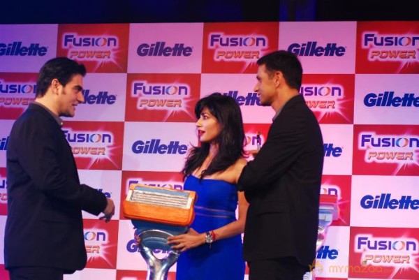 Rahulb Dravid At launch Gillette Fusion Power