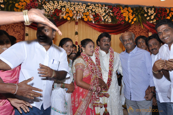 Rajinikanth At Murugan Rajalakshmi Wedding  