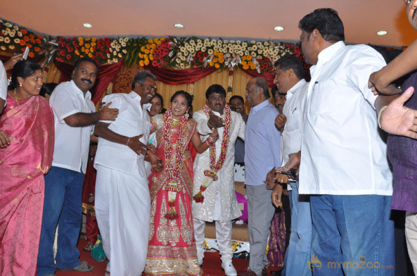 Rajinikanth At Murugan Rajalakshmi Wedding  