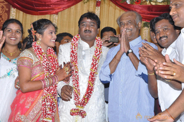 Rajinikanth At Murugan Rajalakshmi Wedding  