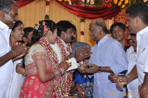 Rajinikanth At Murugan Rajalakshmi Wedding  