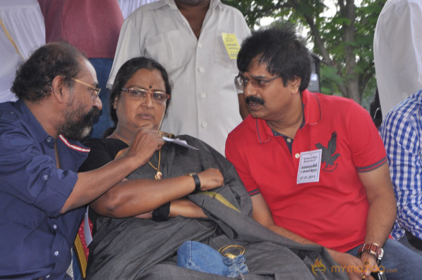 Tamil Film Industry Protest Against Sevice Tax 