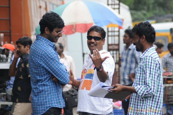 Pattathu Yaanai Movie Onlocation Stills 