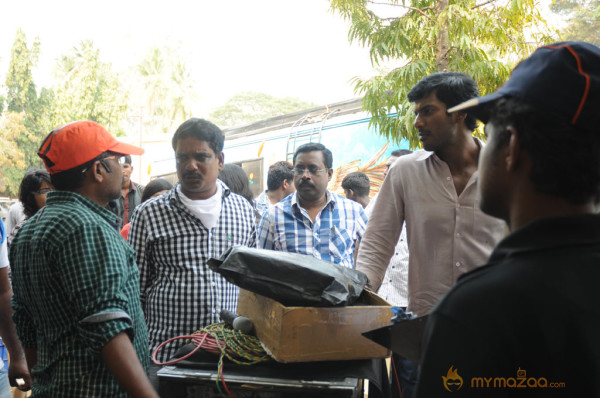 Pattathu Yaanai Movie Onlocation Stills 