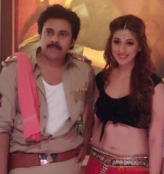 Raai Lakshmi With Power Star Sardaar GabbarSingh Song Shooting photos