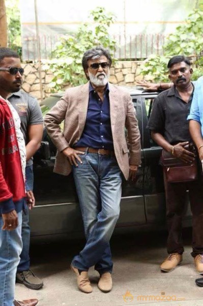 Rajinikanth Kabali Working Stills