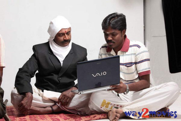 Thambikkottai On Set  