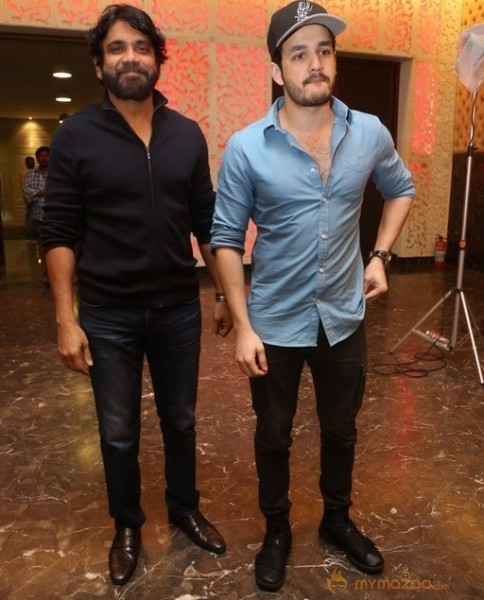 Akkineni Nagarjuna and Akhil's Latest Photos