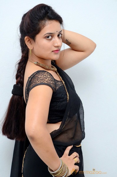  Janani Photoshoot At Lakshmi Devi Samarpinchu Nede Chudandi Logo Launch 