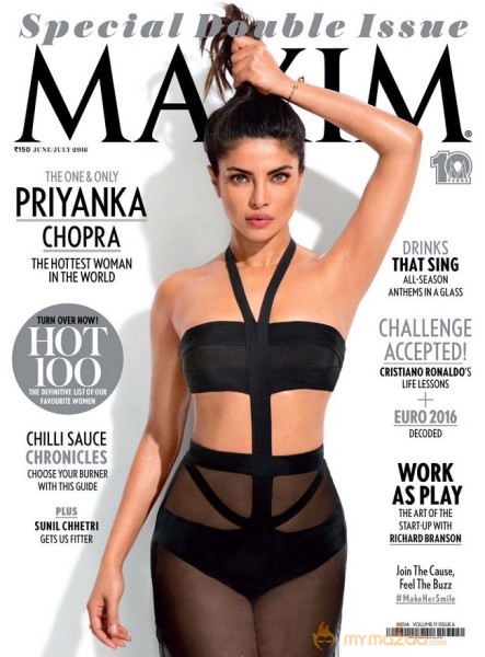 Maxim’s latest edition: Priyanka Chopra