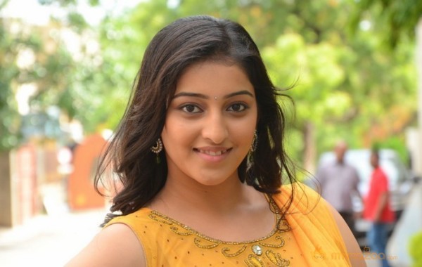 Mouryani Latest Hot Yellow Dress Pics