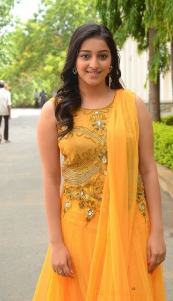 Mouryani Latest Hot Yellow Dress Pics