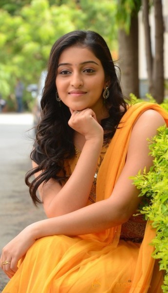 Mouryani Latest Hot Yellow Dress Pics