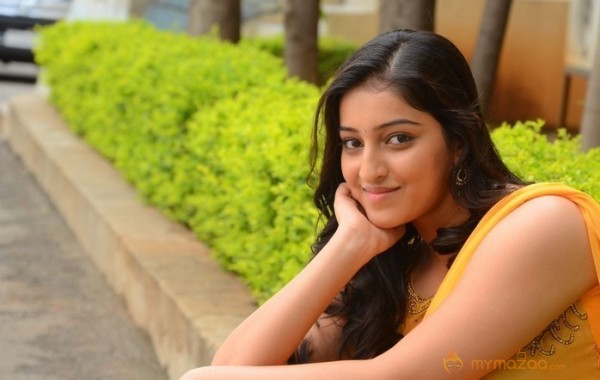 Mouryani Latest Hot Yellow Dress Pics