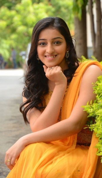 Mouryani Latest Hot Yellow Dress Pics