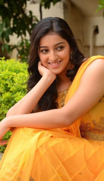 Mouryani Latest Hot Yellow Dress Pics