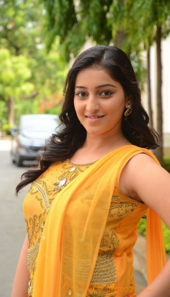 Mouryani Latest Hot Yellow Dress Pics