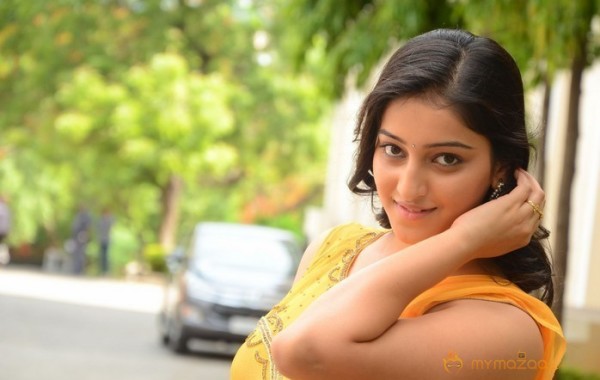 Mouryani Latest Hot Yellow Dress Pics