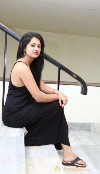 Nikita Bisht Black Dress Hot Glam Pics