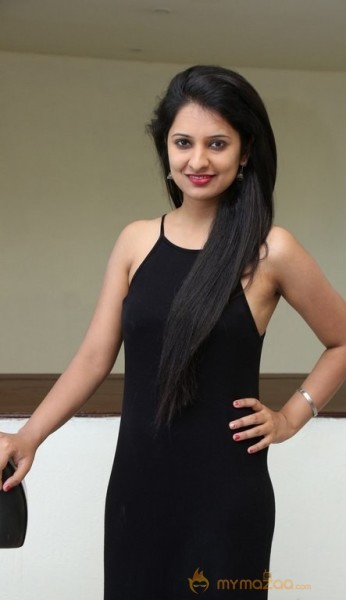 Nikita Bisht Black Dress Hot Glam Pics