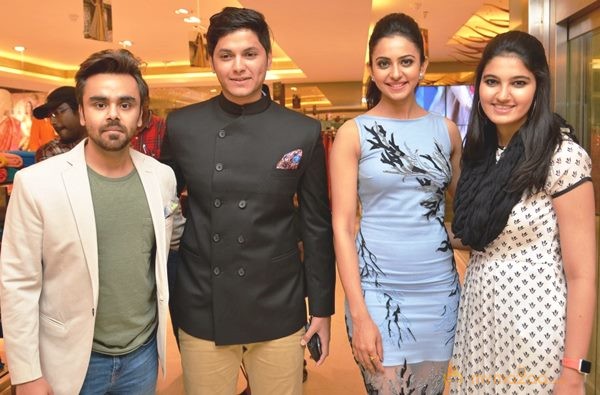 Rakul Preet Singh Unveils the Curtains of ‘The Label Bazar’-A Exquisite Designer Exhibition by Anam Mirza at Hotel Park Hyatt