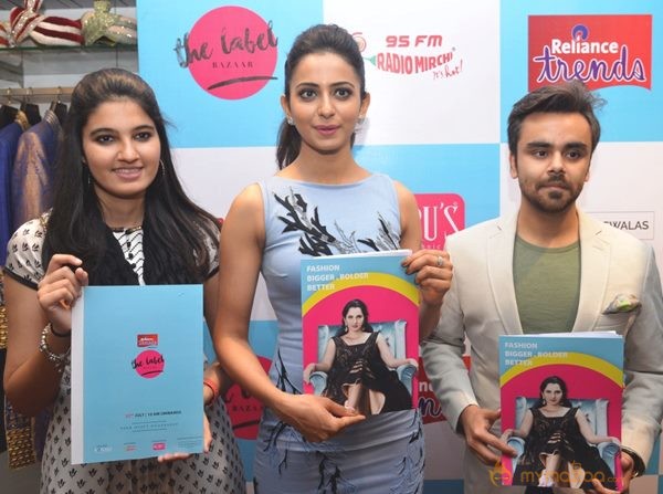 Rakul Preet Singh Unveils the Curtains of ‘The Label Bazar’-A Exquisite Designer Exhibition by Anam Mirza at Hotel Park Hyatt