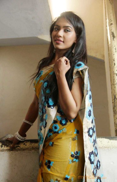  Risha Saree Stills 