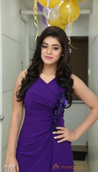 Yamini Bhasker Latest Violet Dress Photoshoot 