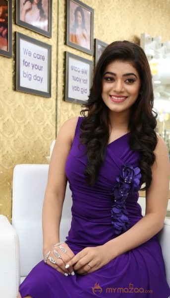 Yamini Bhasker Latest Violet Dress Photoshoot 