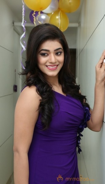 Yamini Bhasker Latest Violet Dress Photoshoot 