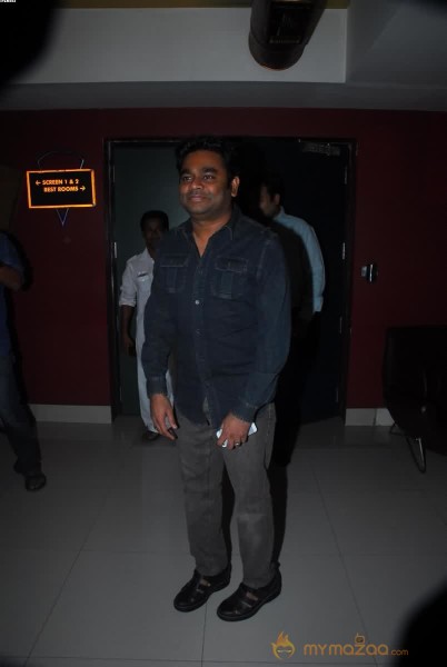 A R Rahman Aditiraohydari At Special Screening