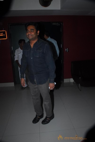 A R Rahman Aditiraohydari At Special Screening