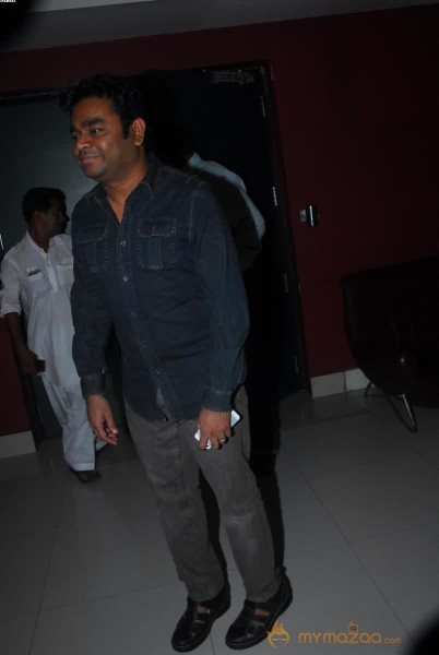 A R Rahman Aditiraohydari At Special Screening