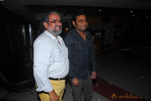 A R Rahman Aditiraohydari At Special Screening