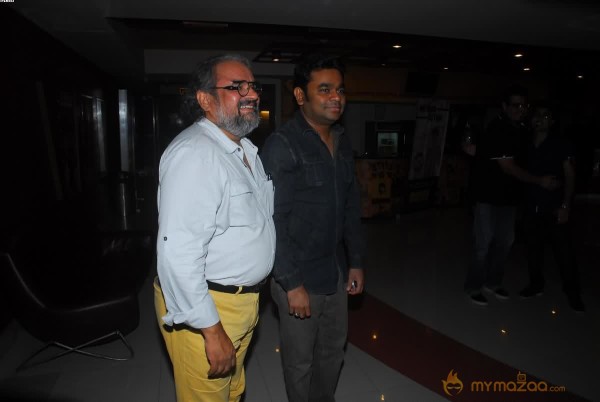 A R Rahman Aditiraohydari At Special Screening