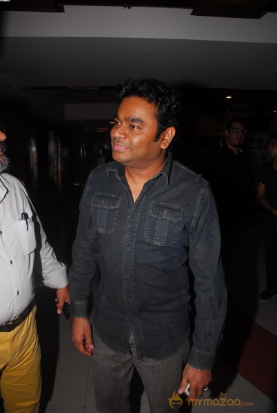 A R Rahman Aditiraohydari At Special Screening