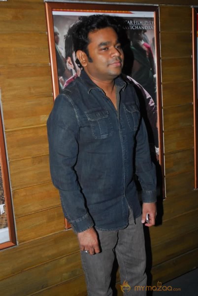 A R Rahman Aditiraohydari At Special Screening