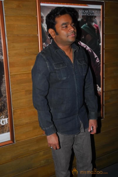 A R Rahman Aditiraohydari At Special Screening