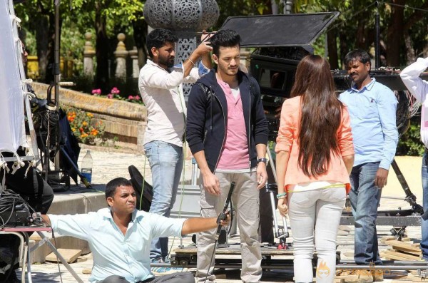  Akhil Movie Working Stills 